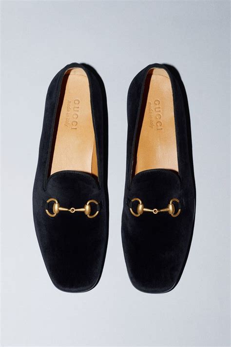 gucci backless loafers|gucci velvet loafers women's.